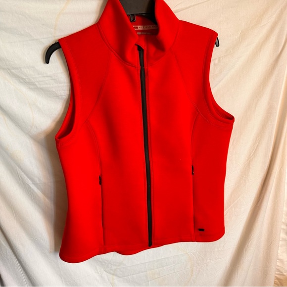 Tommy Hilfiger Red Zipper Vest - Picture 7 of 11